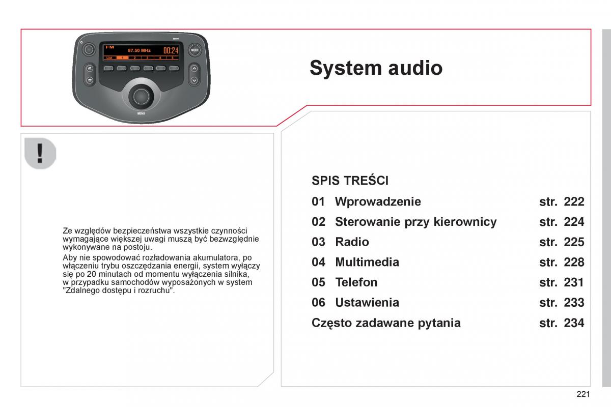 Citroen C1 II 2 instrukcja obslugi / page 223