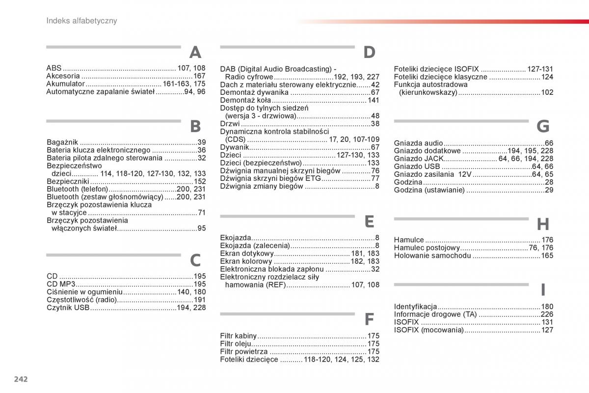 Citroen C1 II 2 instrukcja obslugi / page 244