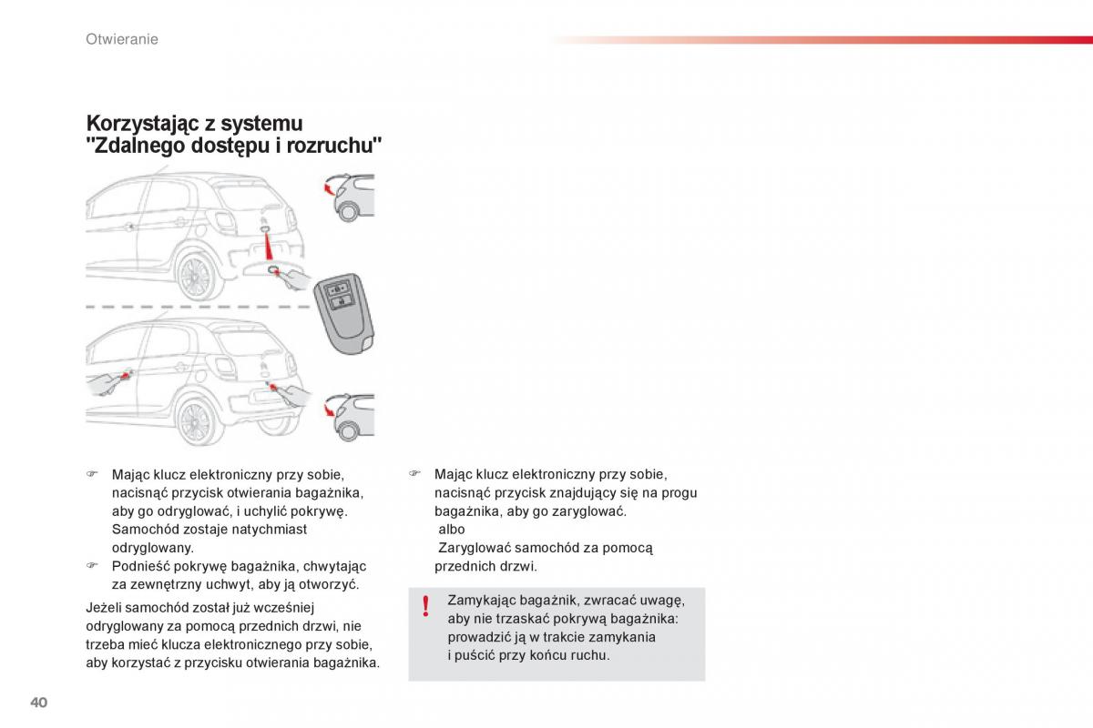 Citroen C1 II 2 instrukcja obslugi / page 42