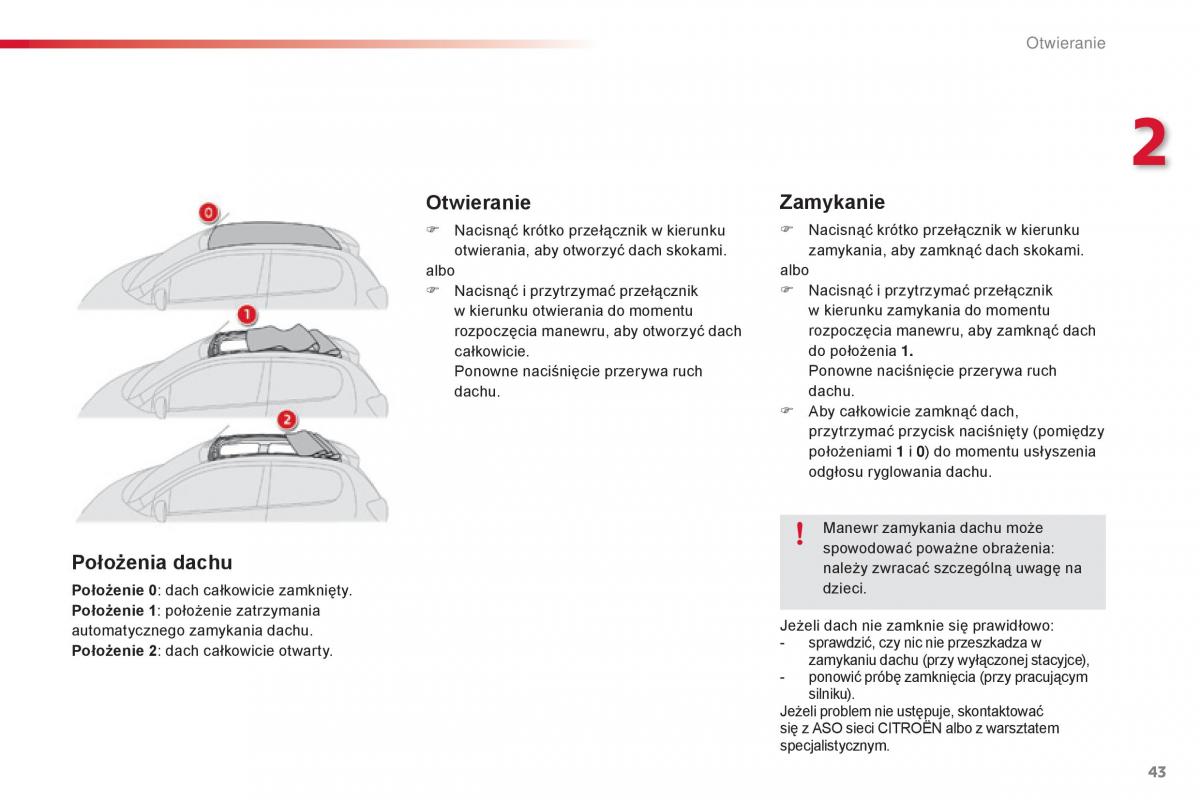 Citroen C1 II 2 instrukcja obslugi / page 45