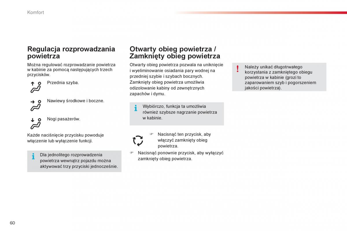 Citroen Cactus instrukcja obslugi / page 62