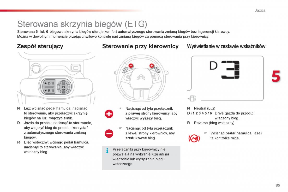 Citroen Cactus instrukcja obslugi / page 87