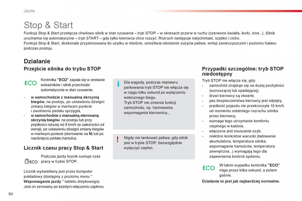 Citroen Cactus instrukcja obslugi / page 92