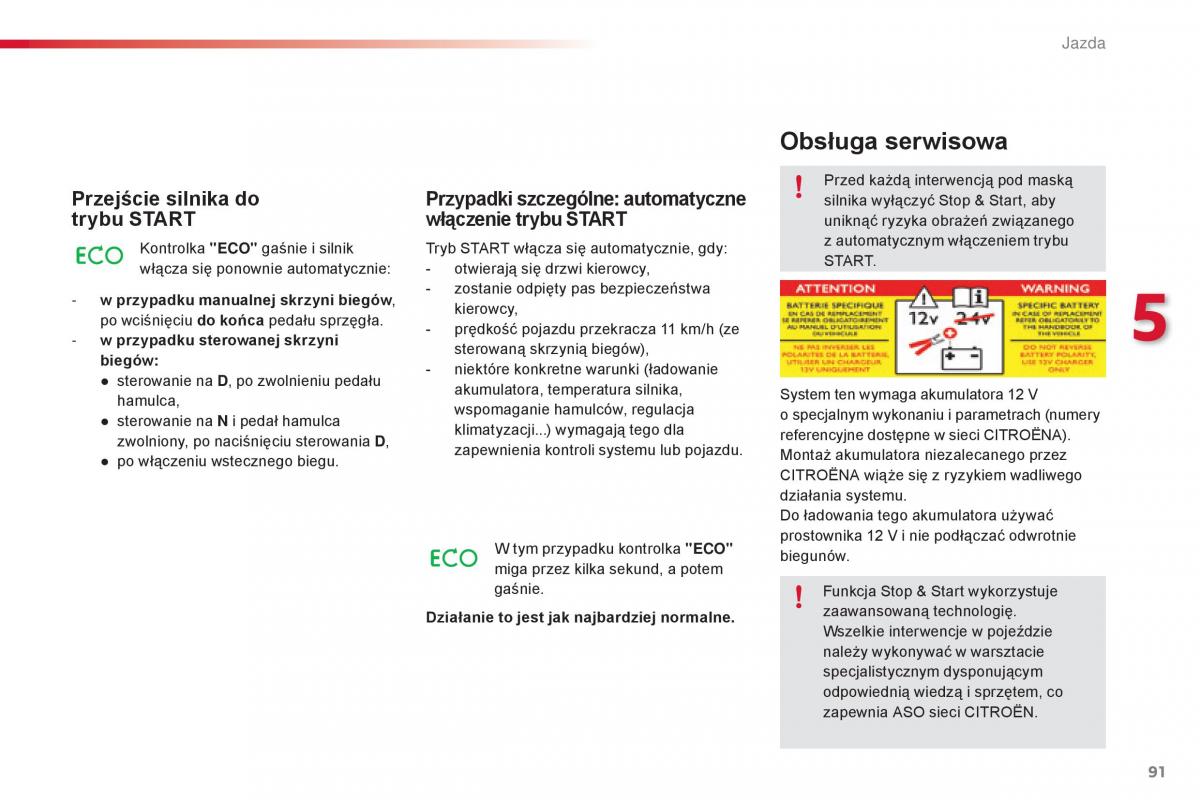 Citroen Cactus instrukcja obslugi / page 93