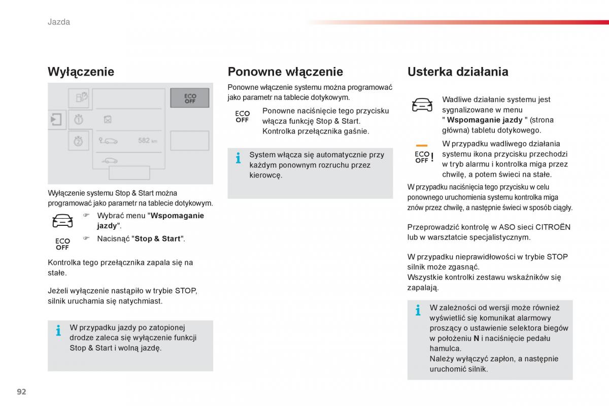 Citroen Cactus instrukcja obslugi / page 94