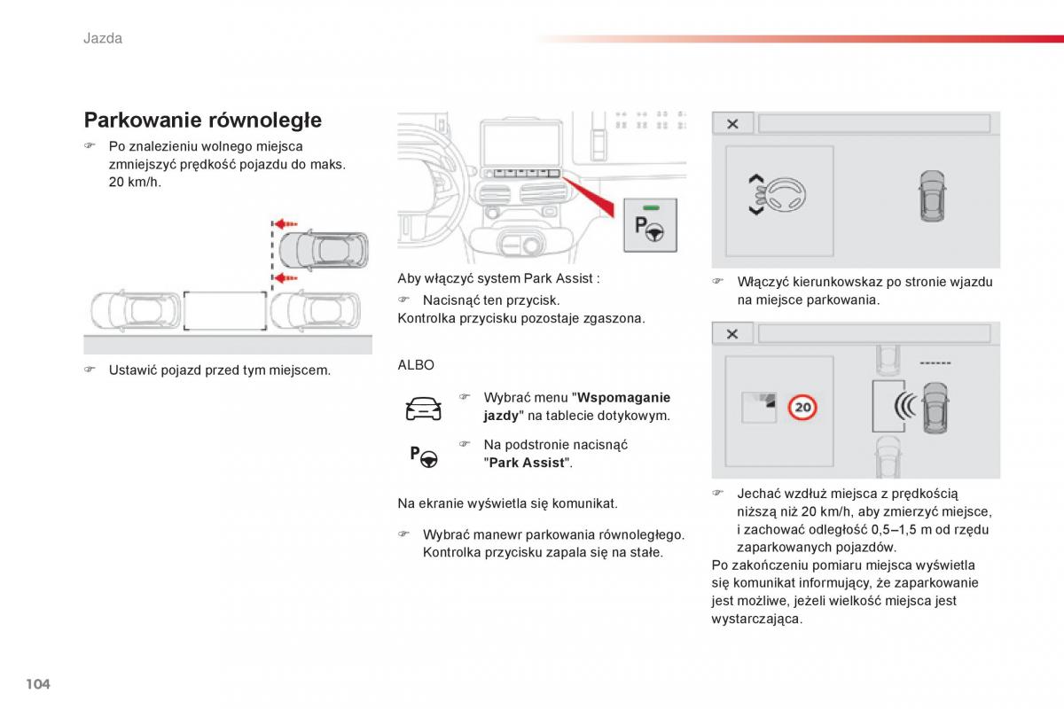 Citroen Cactus instrukcja obslugi / page 106