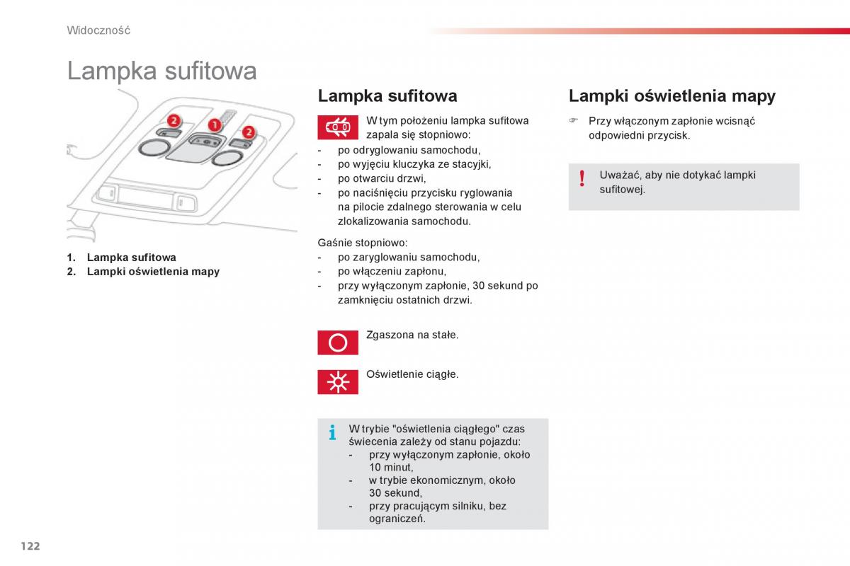 Citroen Cactus instrukcja obslugi / page 124