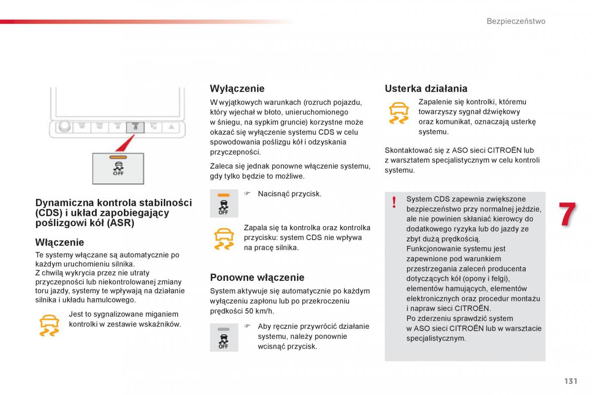 Citroen Cactus instrukcja obslugi / page 133