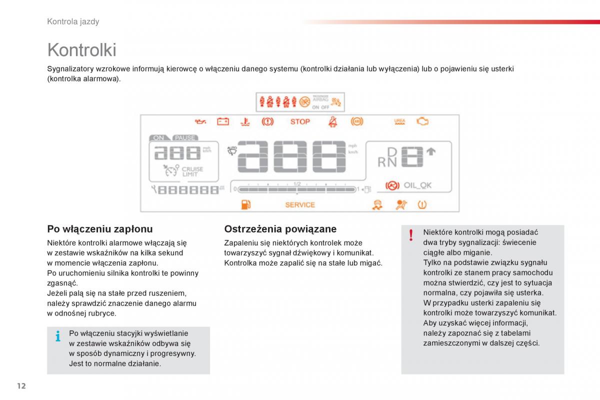 Citroen Cactus instrukcja obslugi / page 14