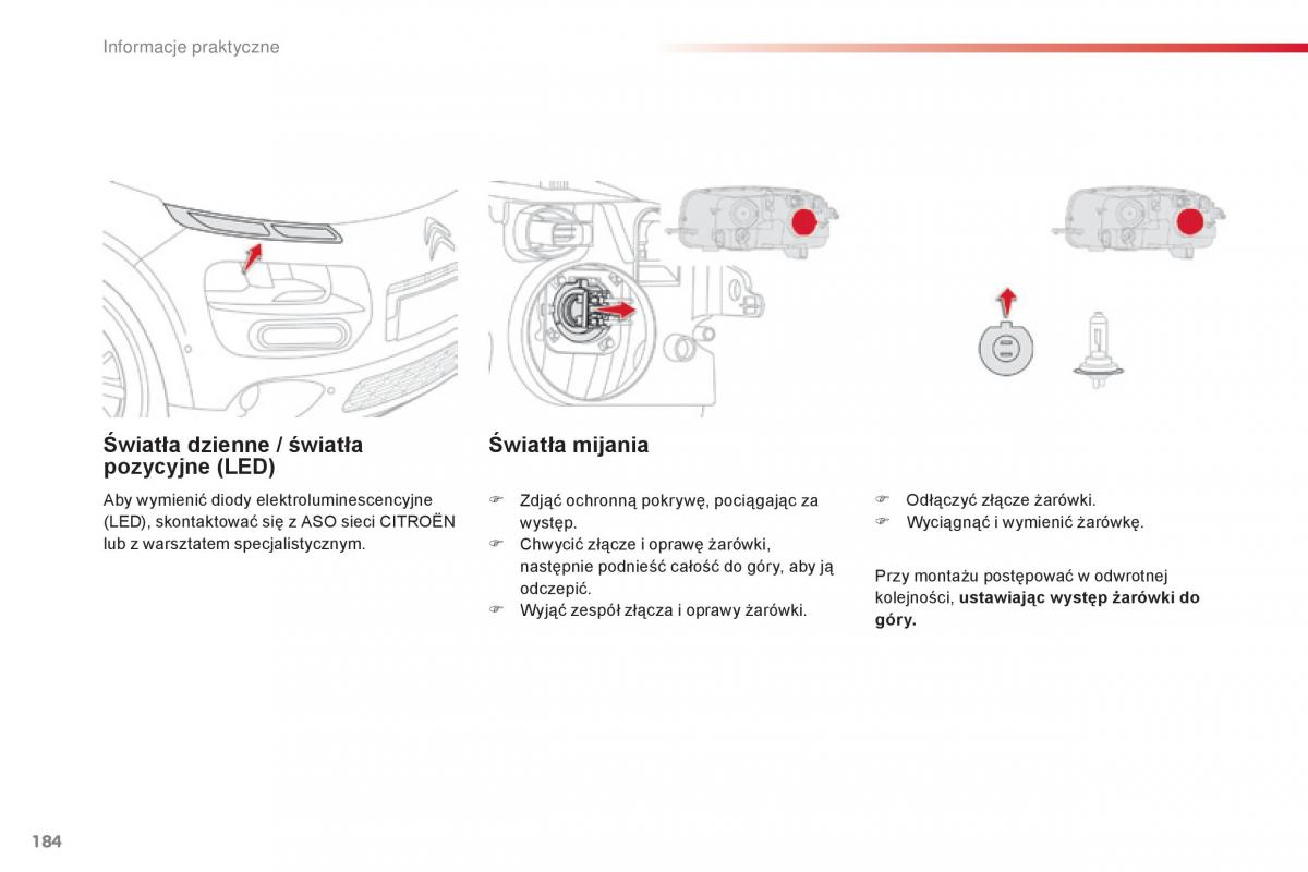 Citroen Cactus instrukcja obslugi / page 186