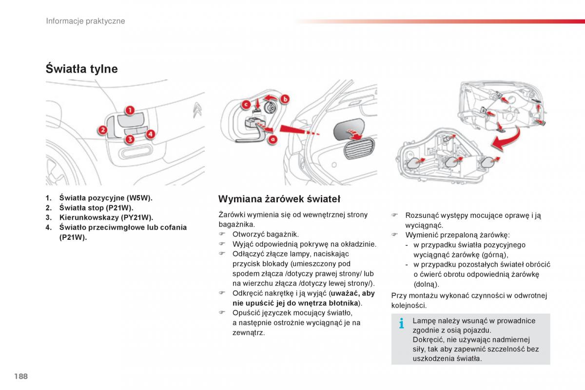 Citroen Cactus instrukcja obslugi / page 190