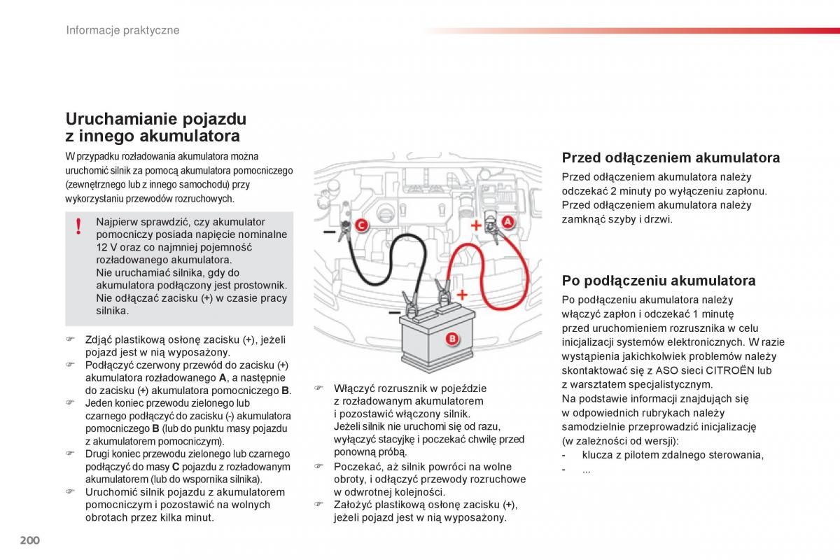 Citroen Cactus instrukcja obslugi / page 202