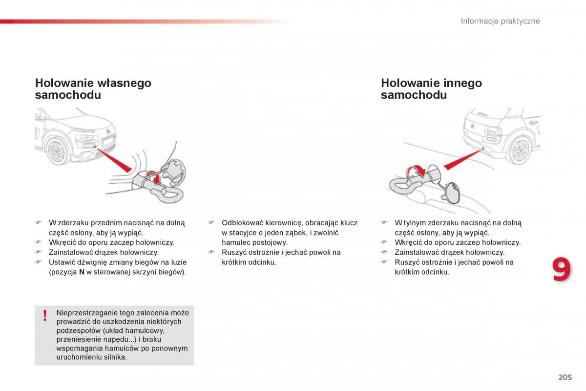 Citroen Cactus instrukcja obslugi / page 207