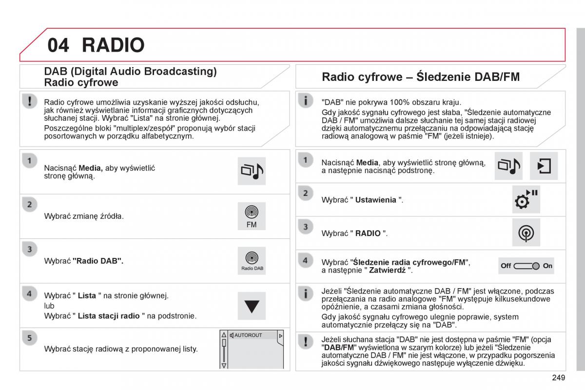 Citroen Cactus instrukcja obslugi / page 251