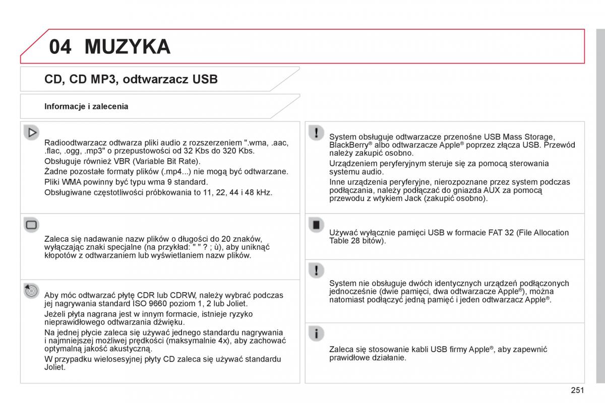 Citroen Cactus instrukcja obslugi / page 253