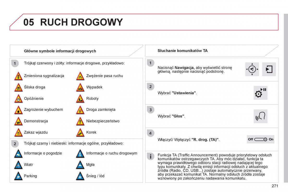 Citroen Cactus instrukcja obslugi / page 273