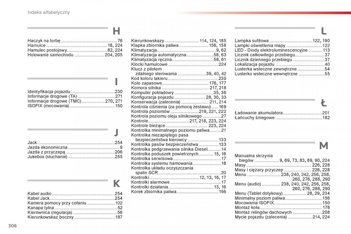 Citroen Cactus instrukcja obslugi / page 308