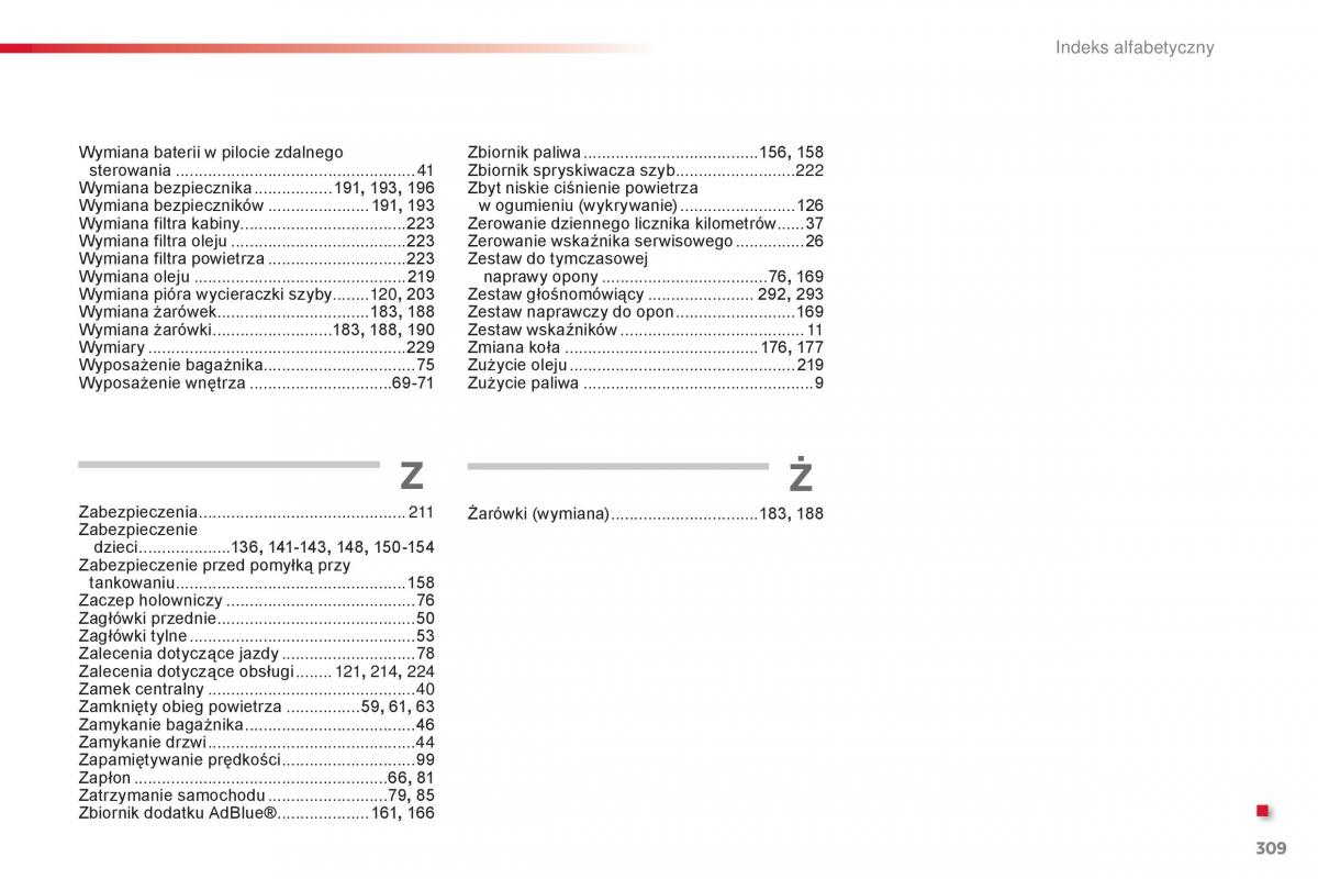 Citroen Cactus instrukcja obslugi / page 311