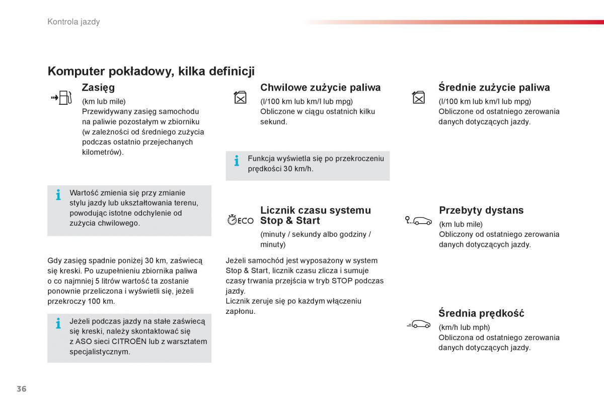 Citroen Cactus instrukcja obslugi / page 38