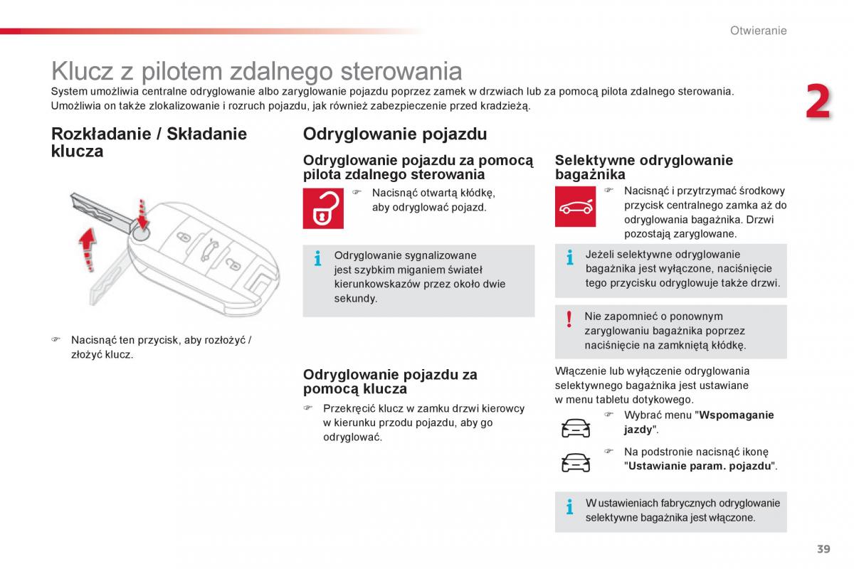 Citroen Cactus instrukcja obslugi / page 41