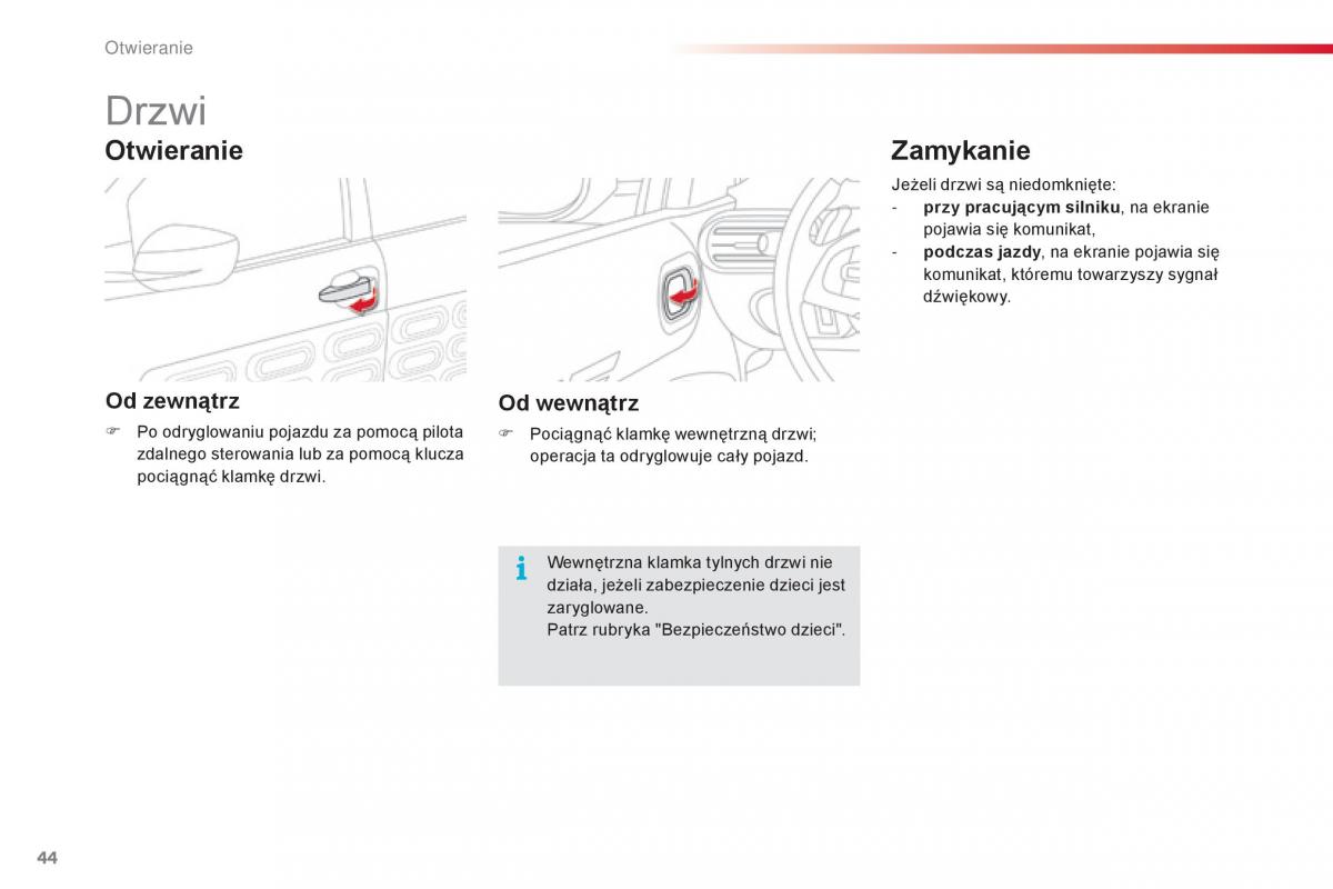 Citroen Cactus instrukcja obslugi / page 46