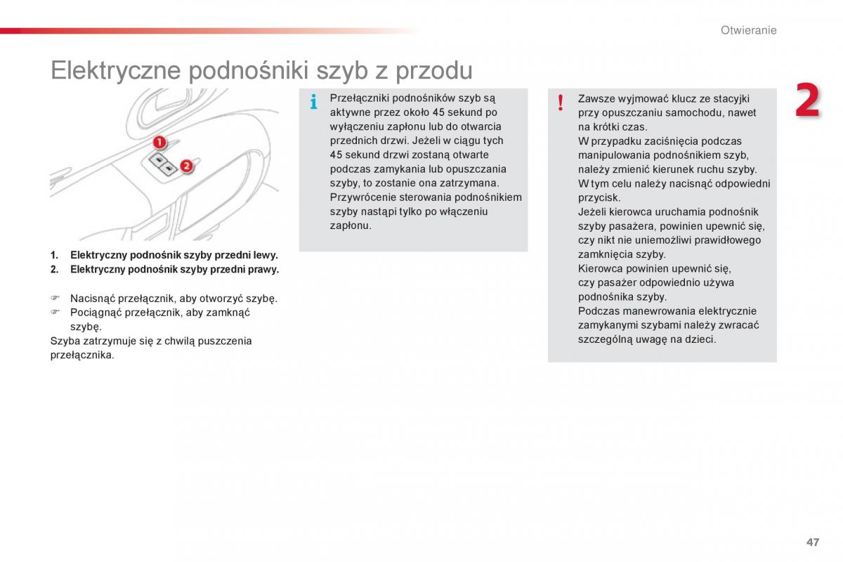 Citroen Cactus instrukcja obslugi / page 49