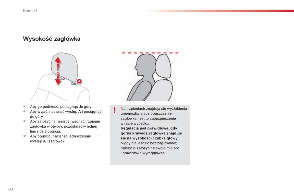 Citroen Cactus instrukcja obslugi / page 52