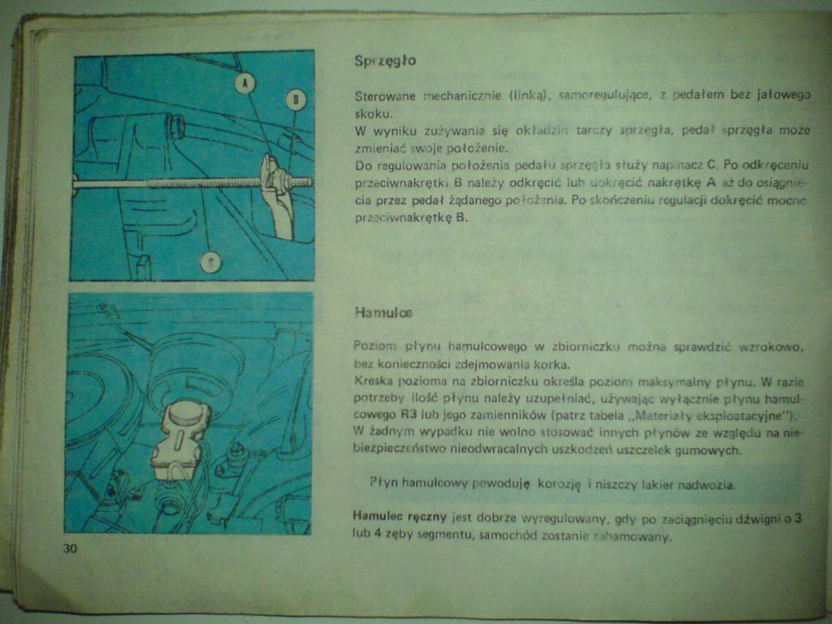 Fiat 125p instrukcja obslugi / page 34