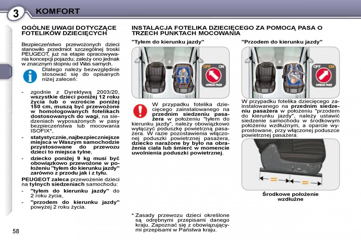 Peugeot 407 instrukcja / page 56