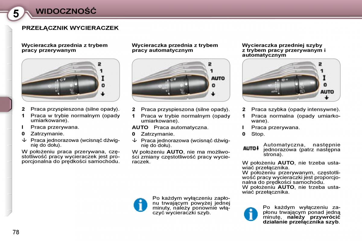 Peugeot 407 instrukcja / page 79