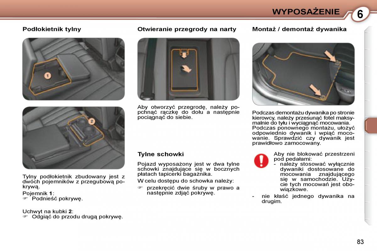 Peugeot 407 instrukcja / page 84