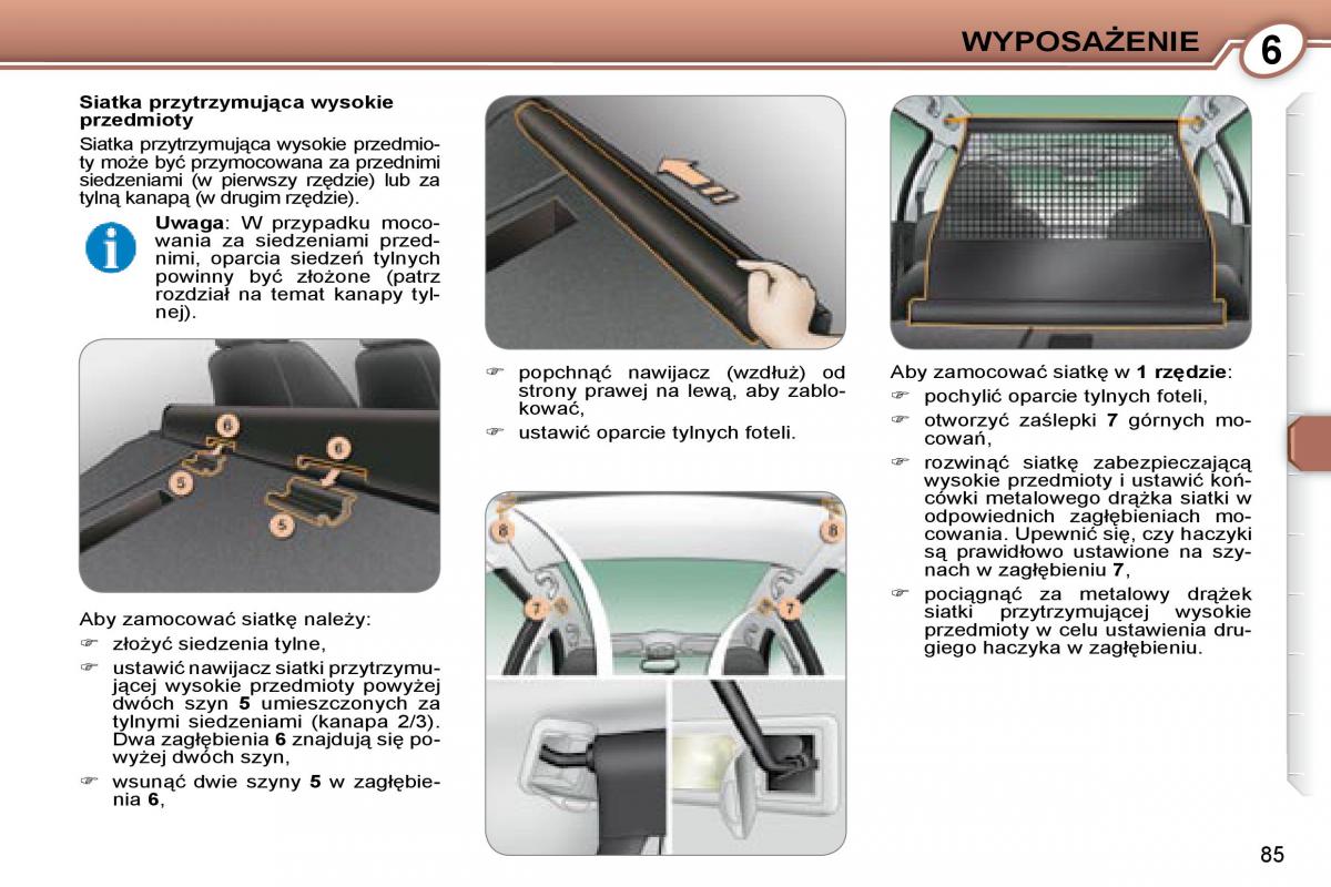 Peugeot 407 instrukcja obslugi / page 86