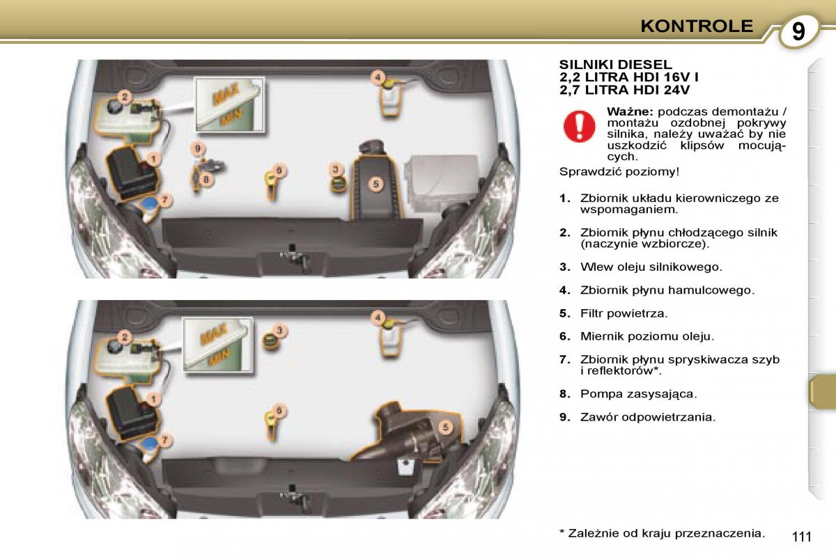 Peugeot 407 instrukcja / page 111