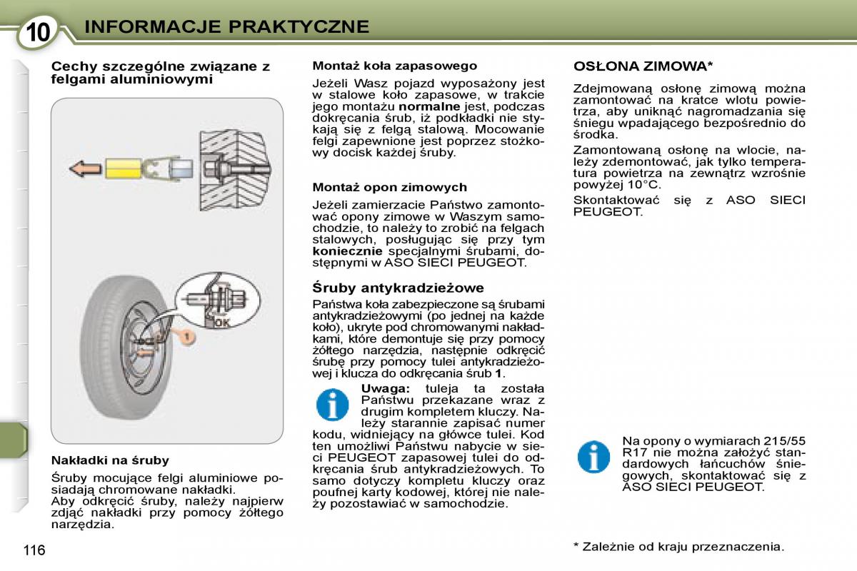 Peugeot 407 instrukcja / page 117