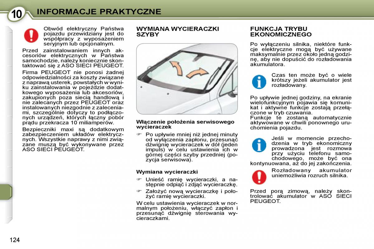 Peugeot 407 instrukcja / page 124