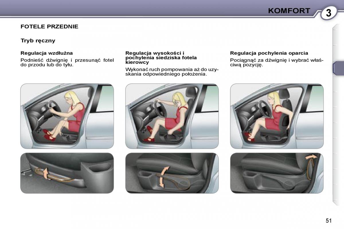 Peugeot 407 instrukcja obslugi / page 49