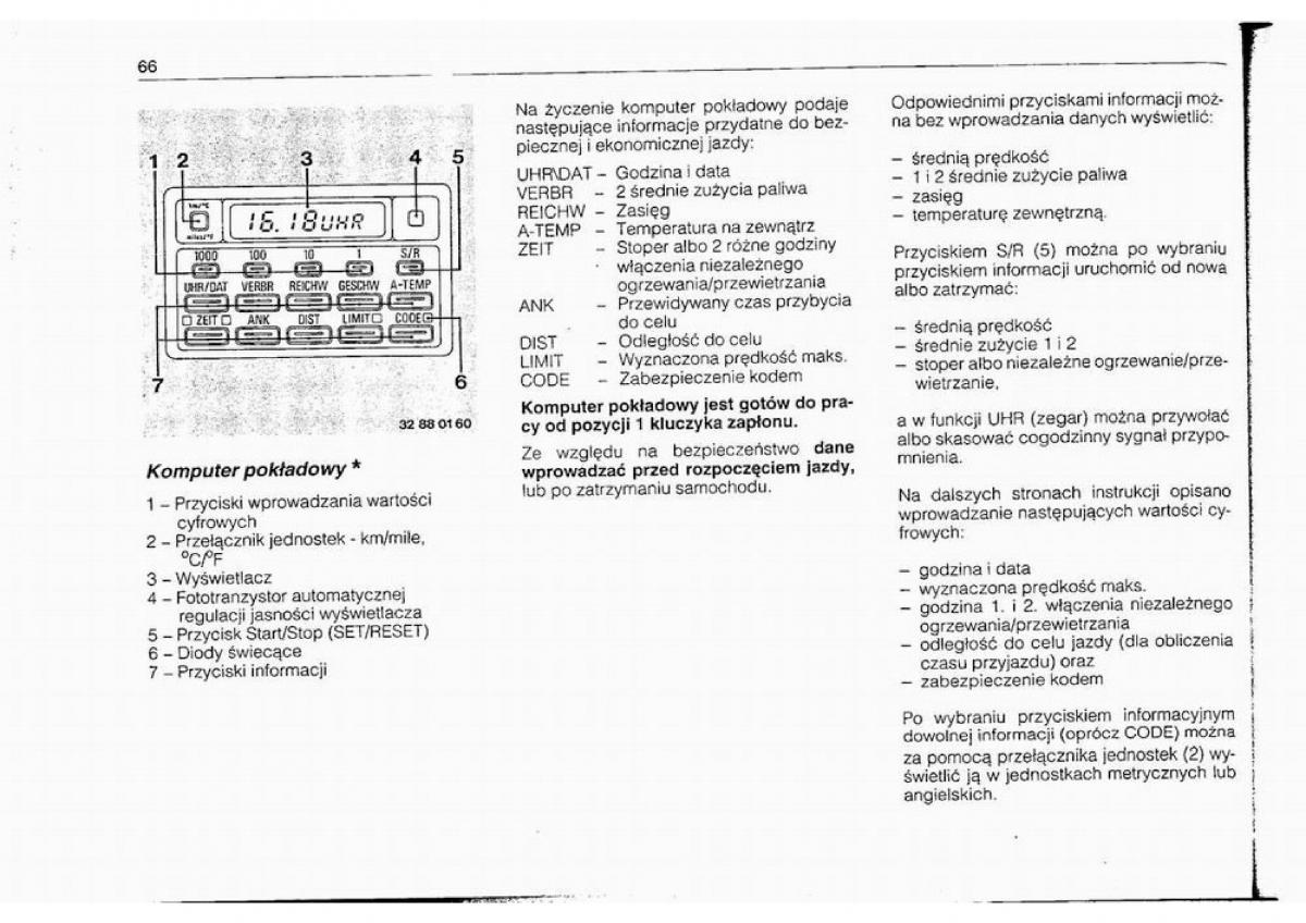 BMW 5 E34 instrukcja obslugi / page 65