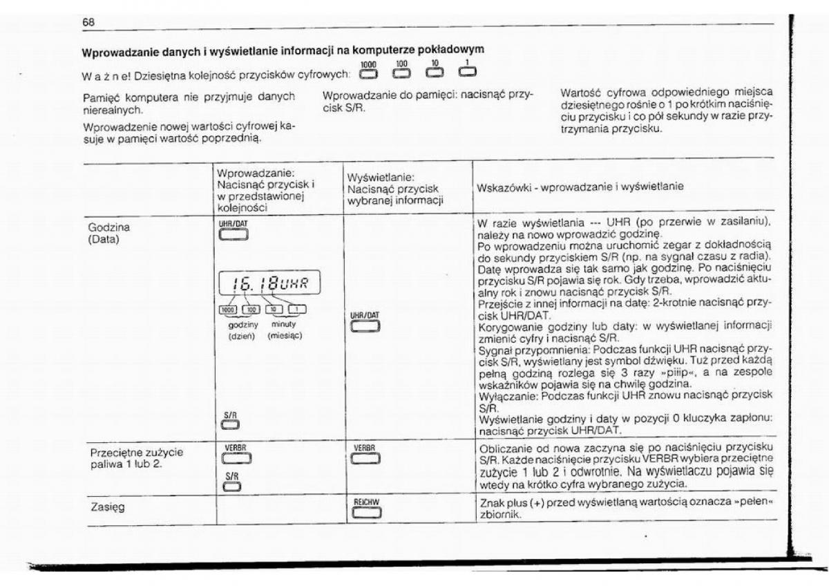 BMW 5 E34 instrukcja obslugi / page 67