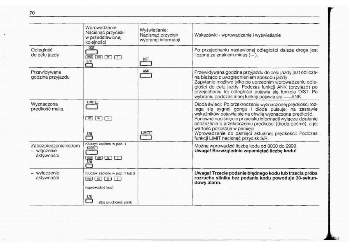 BMW 5 E34 instrukcja obslugi / page 69