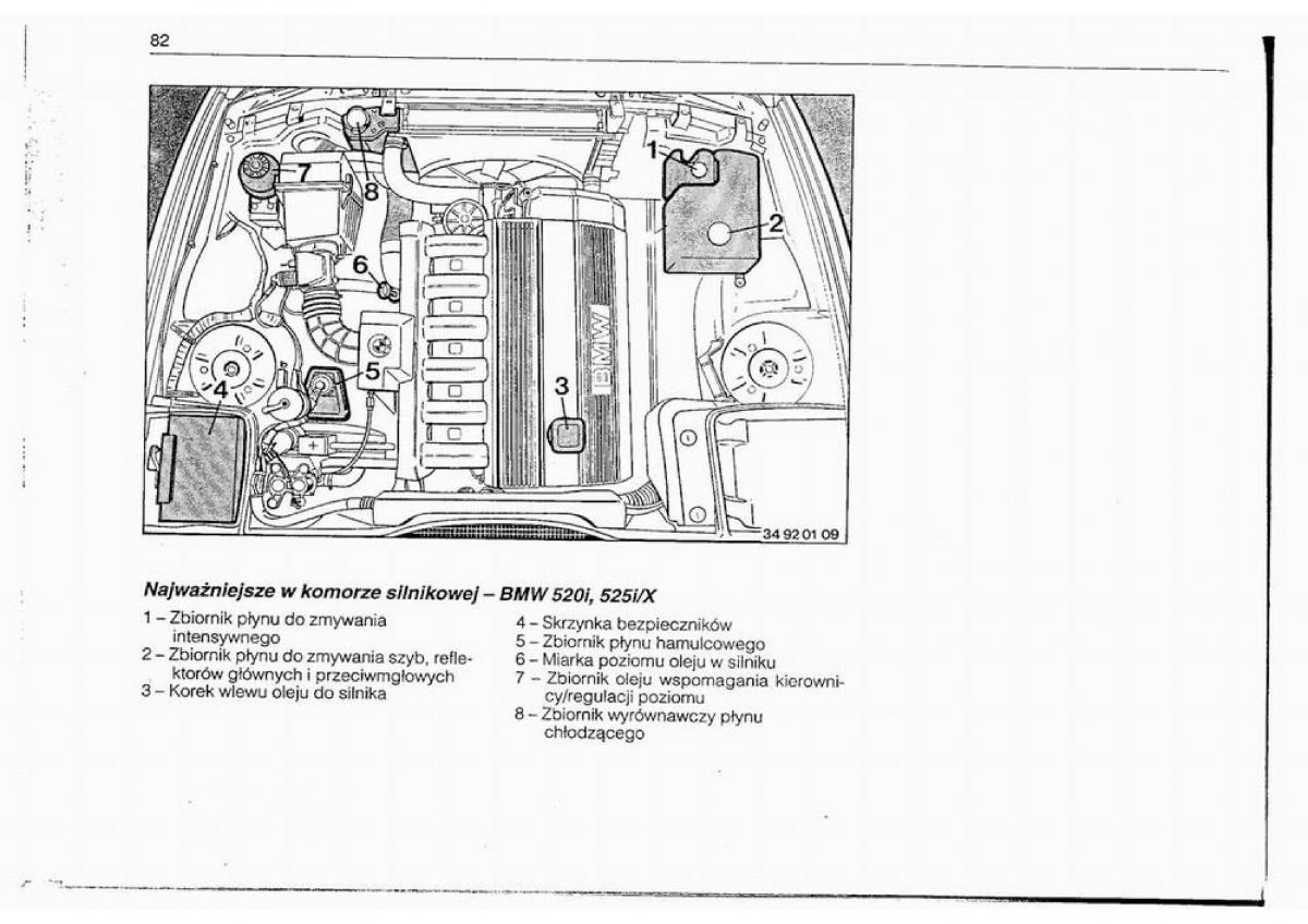 BMW 5 E34 instrukcja obslugi / page 81