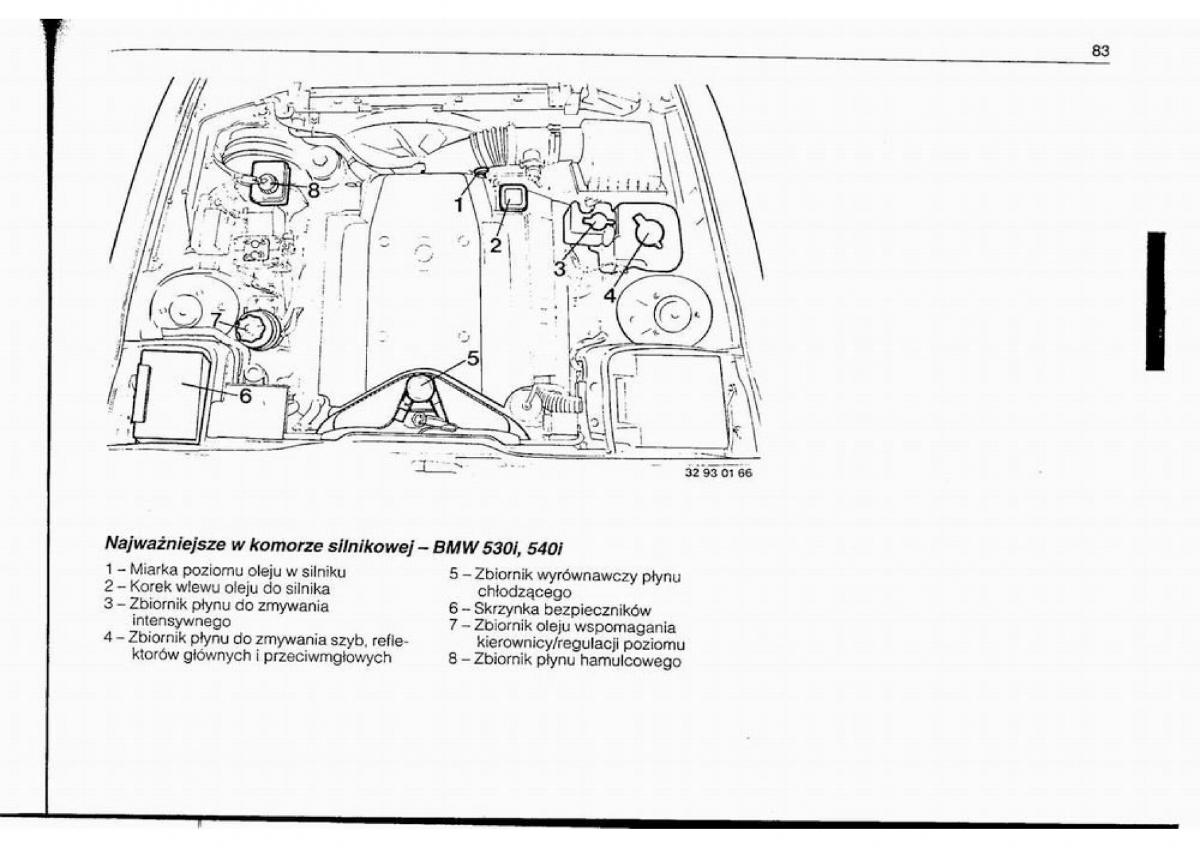 BMW 5 E34 instrukcja obslugi / page 82