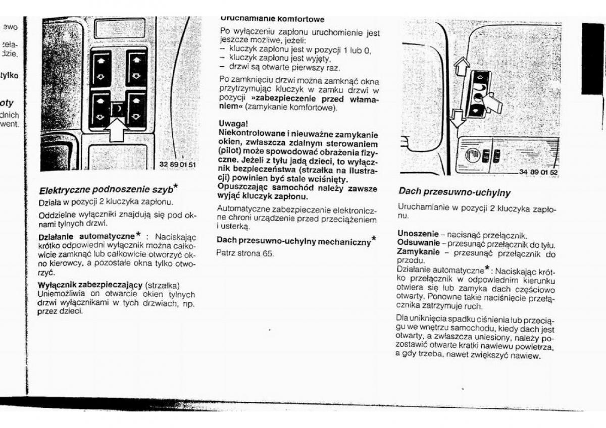 BMW 5 E34 instrukcja obslugi / page 54