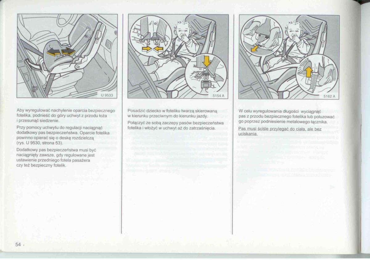 Opel Frontera A Isuzu Wizard Vauxhall Holden instrukcja obslugi / page 56