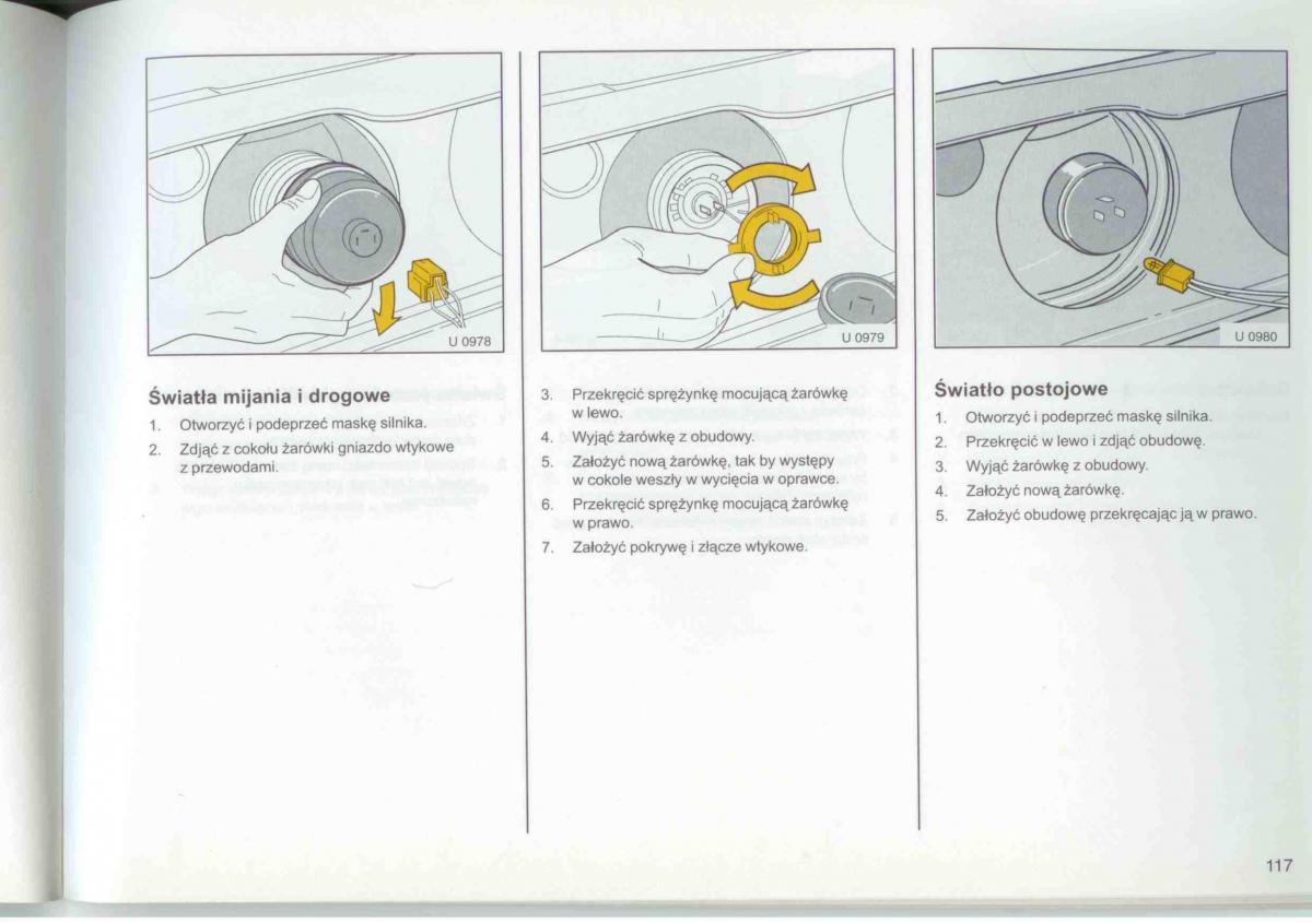 Opel Frontera A Isuzu Wizard Vauxhall Holden instrukcja obslugi / page 119