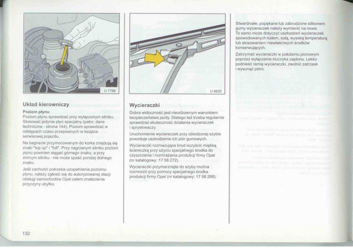 Opel Frontera A Isuzu Wizard Vauxhall Holden instrukcja obslugi / page 134