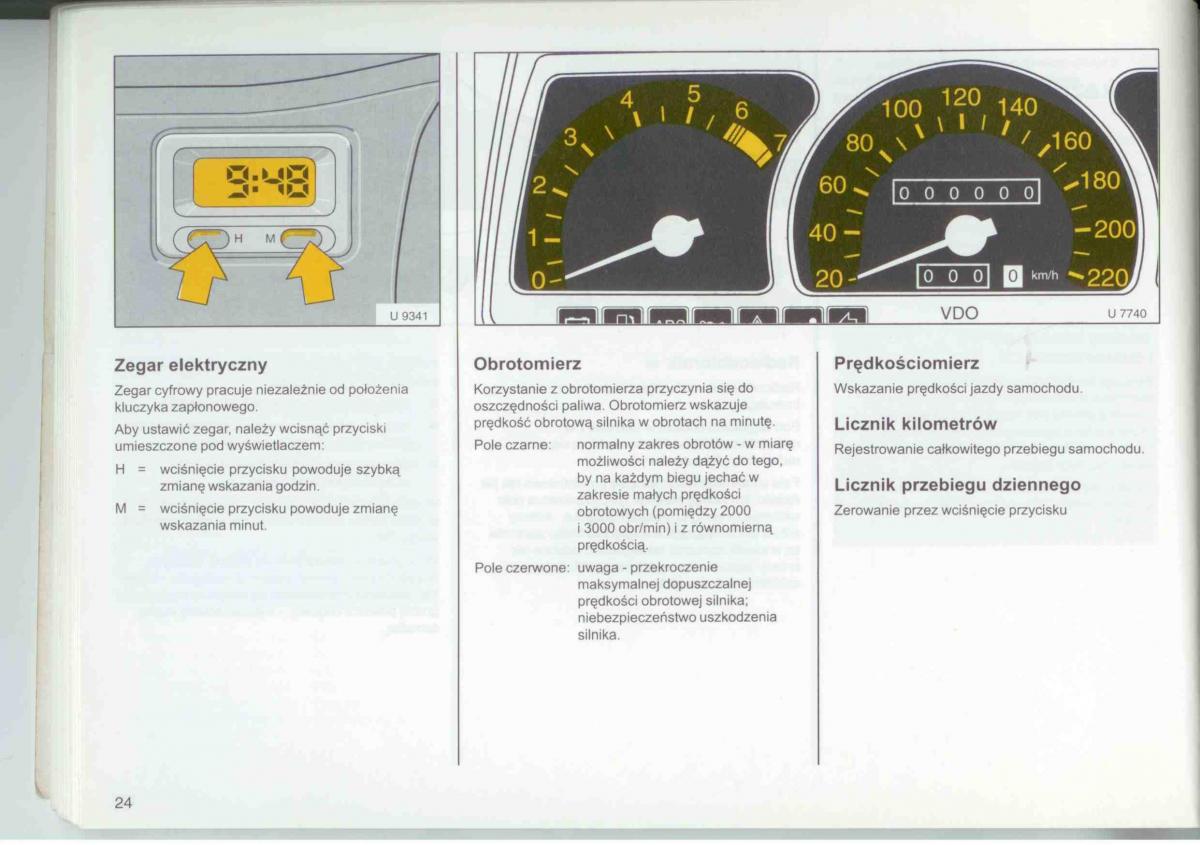 Opel Frontera A Isuzu Wizard Vauxhall Holden instrukcja obslugi / page 26