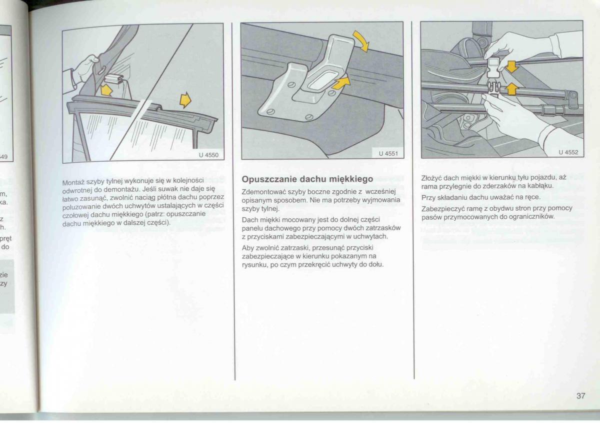 Opel Frontera A Isuzu Wizard Vauxhall Holden instrukcja obslugi / page 39