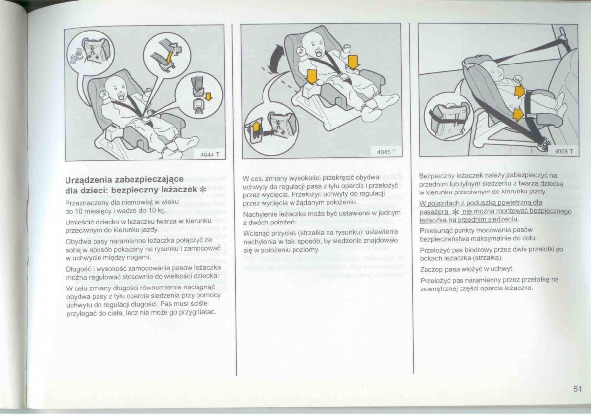 Opel Frontera A Isuzu Wizard Vauxhall Holden instrukcja obslugi / page 53