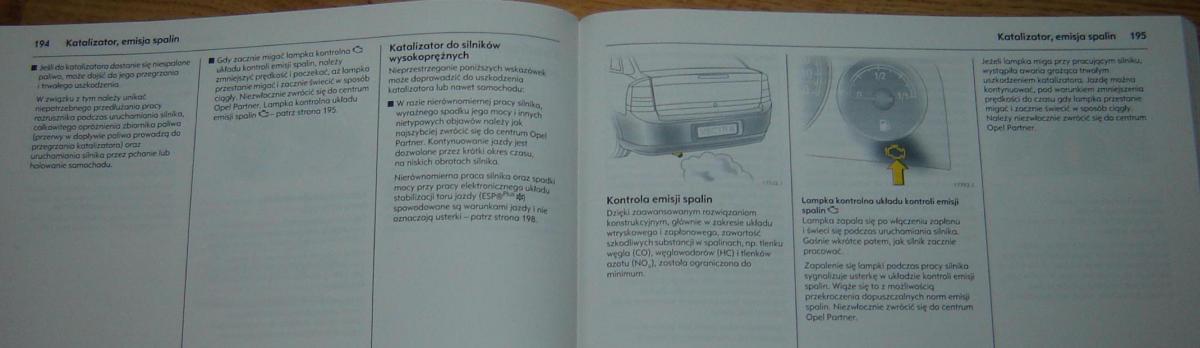 Opel Vectra C Vauxhall instrukcja obslugi / page 101