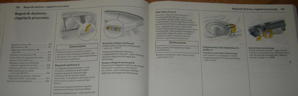 Opel Vectra C Vauxhall instrukcja obslugi / page 114